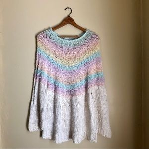 Vintage Marguleś Hand-Knitted Oversized Sweater